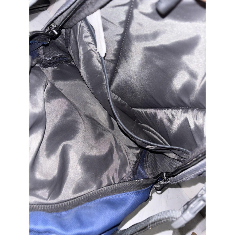 Ascend Blue 17" Backpack Has Rip In Side - Picture 6 of 7